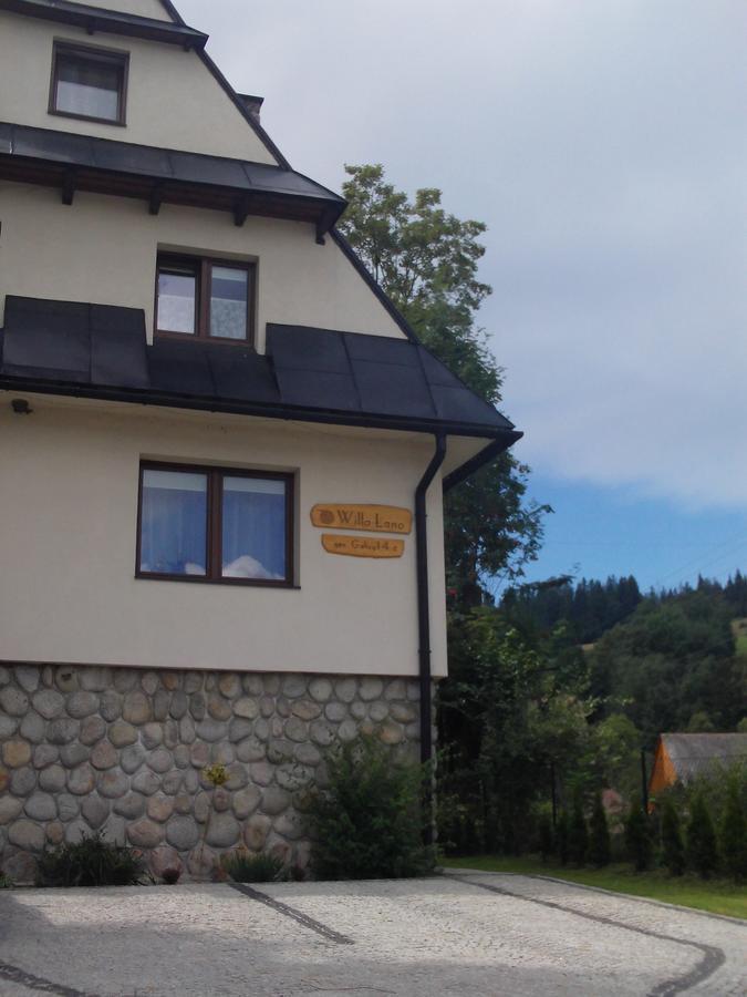 Willa Lano Biały Dunajec Buitenkant foto